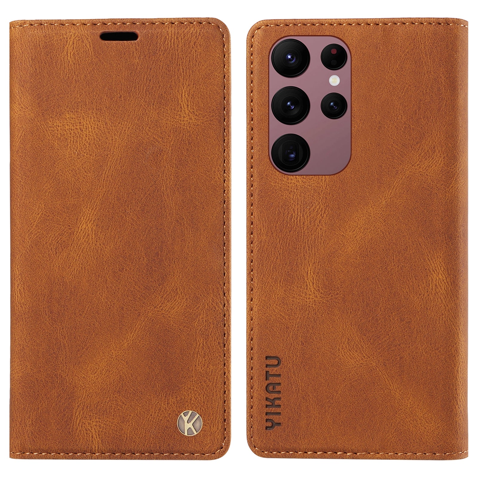 YIKATU YK-004 Skin-touch lædercover til Samsung Galaxy S22 Ultra 5G Stand Shell Wallet Phone Case YIKATU YK-004 Skin-touch lædercover til Samsung Galaxy S22 Ultra 5G Stand Shell Wallet Phone Case